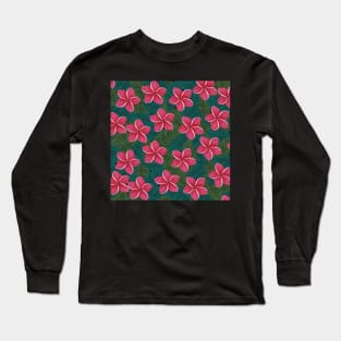 Stylish Jungle Flower Long Sleeve T-Shirt